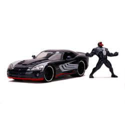 Jada Toys Marvel Venom 2008 Dodge Viper 1:24