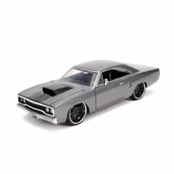 Jada Toys Fast & Furious 1970 Plymouth 1:24, Voiture, Fast & Furious, 8 an(s), Métal, Plastique, Gris