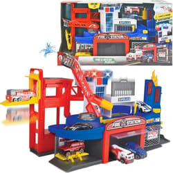 Dickie Go Real Rescue Station set avec voitures