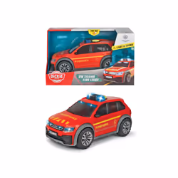 Majorette DICKIE VW TIGUAN POMPIERS, 3 an(s), AA, Rouge