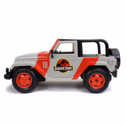 Jada Toys Jada RC Jurassic World Jeep Wrangler 1:16 modèle radiocommandé Voiture tout terrain Moteur électrique