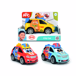 Smoby ABC BYD CITY CARS ASST 16CM, Chine, 90 mm, 195 mm, 125 mm