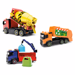 Majorette DICKIE CITY TRUCK 23CM, 3 an(s), Multicolore