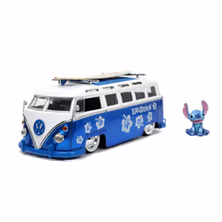 Jada Toys Stitch Van, Véhicule, Lilo & Stitch, 8 an(s), Bleu, Blanc