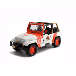 Jada Toys Jeep Wrangler, Jeep, 8 an(s), Rouge, Blanc