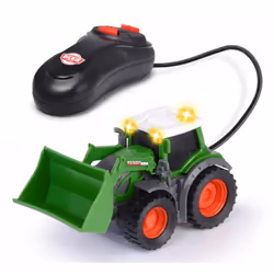 Dickie Toys Dickie Tracteur Fendt Filo 13Cm, Tracteur, 3 an(s), AA, Plastique, Noir, Vert, Gris, Blanc