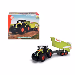 Smoby Tracteur Class + Rem 65Cm, Tracteur, 3 an(s), Métal, Plastique, Vert