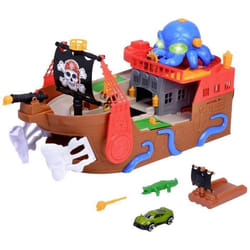 Bateau Pirate - DICKIE TOYS - Modèle Dickie Toys - Piste de course - Effets spéciaux - Lumière et son