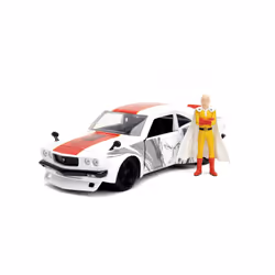 Jada Toys Jada One Punch Man 1974 Mazda RX-3 1:24, Voiture