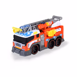 Dickie Toys 203307000, Camion de pompier, 3 an(s), AA, Noir, Bleu, Rouge, Blanc, Jaune