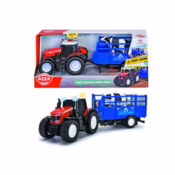 Smoby DICKIE TRACT. MASSEY+REM+ACCS 26CM, 3 an(s), AAA, Rouge