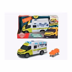 Smoby DICKIE AMBULANCE SAMU 18CM, 3 an(s), AAA, Blanc