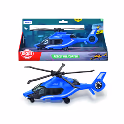 Smoby DICKIE HELICOPTERE GENDARMERIE 23CM, 3 an(s), Bleu