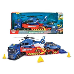 Smoby DICKIE CAMION+REM.+HELICO+VEH 40CM