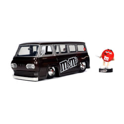 Jada Toys Jada M&Ms Red 1965 Ford Econoline Van 1:24