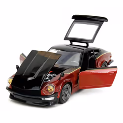 Jada Toys 1972 Datsun Modèle de voiture de ville Pré-assemblé 1:24