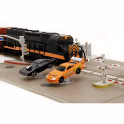 Jada Toys Jada F&F Nano Train Scene Diorama Modèles de train et de chemin de fer