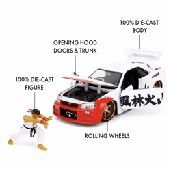 Jada Toys 253255071 modèle à l'échelle Modèle de voiture de sport Prêt à fonctionner 1:24 - Vue supplémentaire 4