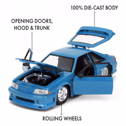 Jada Toys 253203098 modèle à l'échelle Modèle de voiture de sport Pré-assemblé 1:24 - Vue supplémentaire 4