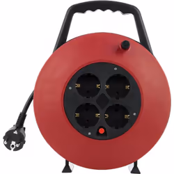 Boîte de câble 4 fois • 4 prises de sécurité • Boîtier et insert en plastique résistant aux chocs • Ligne d'alimentation: H05 ...