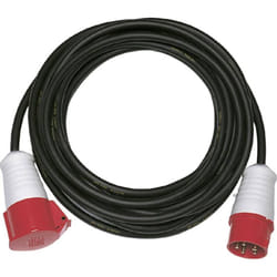 0063201 alimentation Rallonge 16 a noir 20.00 m H05VV-F 5G 1,5 mm² C662171 - REV