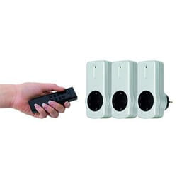 REV 0085010703 adaptateur prise d'alimentation Type F Noir, Blanc