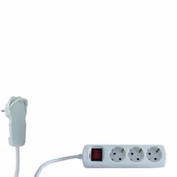 REV 0012326114, 2 m, Intérieure, Type F, Type F (CEE 7/4), Non-géré, Blanc