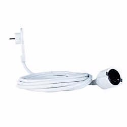 REV 0016055114, 5 m, Intérieure, Blanc, 1 sortie(s) CA, Blanc