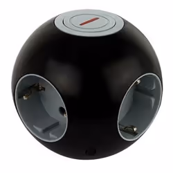 REV 0015420502, 1,4 m, 1,5 mm², Noir, Gris, 4 sortie(s) CA, 250 V, 50 Hz