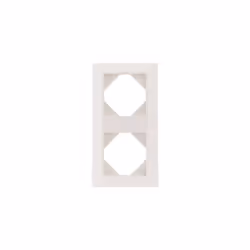 Composants commutateur : Cadre Conditionnement : 1 pc(s) Couleur : blanc Type d'appareillage : Appareillage