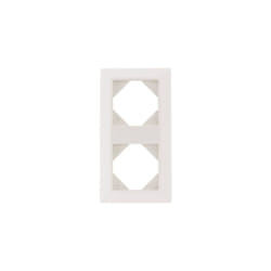 2 prises cadre blanc 0236820104 - REV