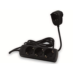Rallonge multiprise - REV - Powersplit - 4 prises - 2m - Interrupteur intégré