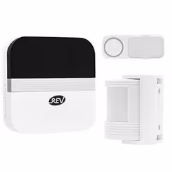 REV 0082640103, Blanc, Sans fil, 433 MHz, 150 m, 90 dB, IP55