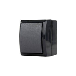 REV - 0007301900 interrupteur en saillie IP44 anthracite