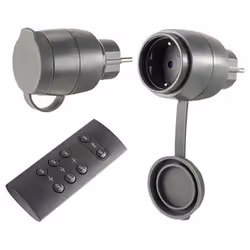 REV 0085600503, Sans fil, 433,92 MHz, Intérieur & extérieur, Noir, 0 - 30 m, 3680 W