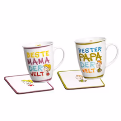Ritzenhoff &amp; Breker 024.685, Régler, 0,32 L, Multicolore, Porcelaine, Café, 2 pièce(s)