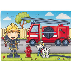 Set de table pompier Bernie 30x45 cm