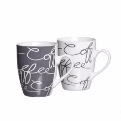 Flirt by R&amp;B CORNELLO, 0,25 L, Gris, Porcelaine, Café, 8 cm