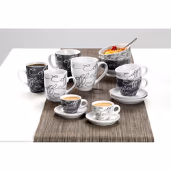 Flirt by R&B CORNELLO Tasse Gris Café