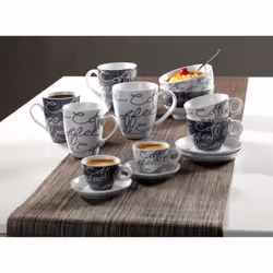 Flirt by R&B CORNELLO Tasse Gris Café