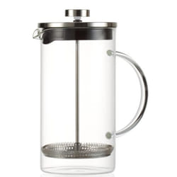 Flirt by R&B 689.075 machine à café manuelle Presse française 1 L Noir, Argent, Transparent