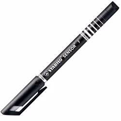 STABILO SENSOR, Noir, Fin, Noir, Rond, Métal, 0,3 mm