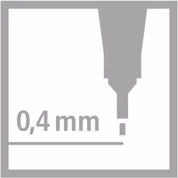 STABILO 4006381102131 stylo fin Multicolore 3 pièce(s) - Vue supplémentaire 4