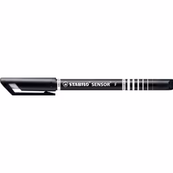 STABILO SENSOR fine stylo fin Noir, Bleu, Vert, Rouge 4 pièce(s)