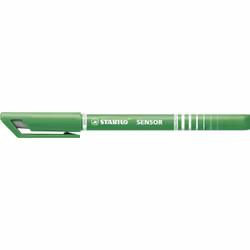 STABILO SENSOR fine, Vert, Fin, Vert, Rond, Métal, 0,3 mm