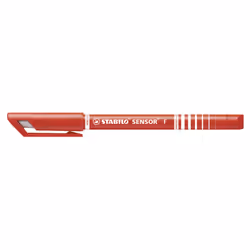 STABILO SENSOR fine stylo fin Rouge 1 pièce(s)