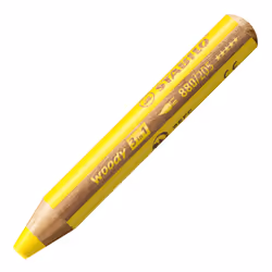 STABILO woody 3 in 1, Jaune, 1 pièce(s)