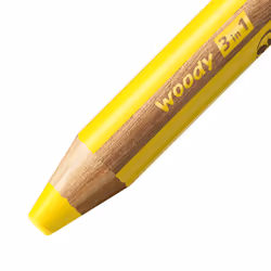 STABILO woody 3 in 1 Jaune 1 pièce(s)