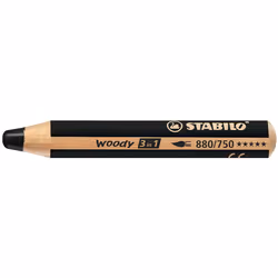 STABILO woody 3 in 1, Noir, 1 pièce(s)