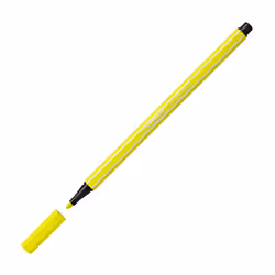 STABILO Pen 68 stylo-feutre Jaune 1 pièce(s)